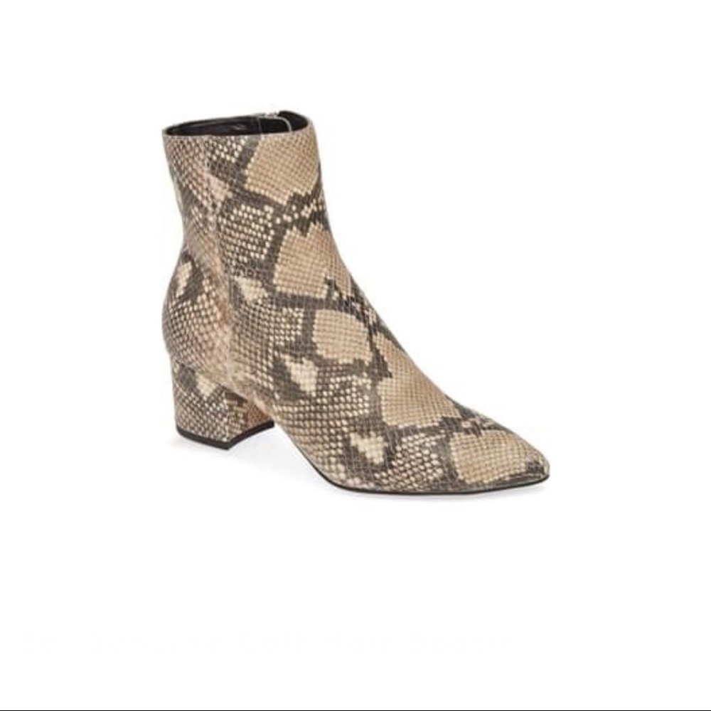 Dolce Vita Genuine Calf Hair Bootie